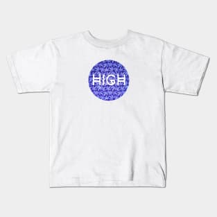 Purple Haze - Cannabis / Hemp / 420 / Marijuana  - Pattern Kids T-Shirt